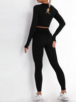 Lycra Seamless 2PCS Fitness Suit