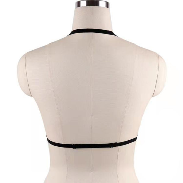Buy Women Harness - Strappy Cupless Cage Bras Hallow Out Bralette Crop Top  Belt Elastic Lingerie Online at desertcartBolivia