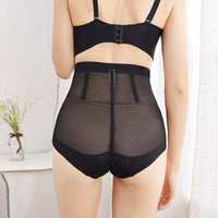 Black Mid-waisted Abdomen and Hip Shaper Panty