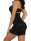 Fajas Wholesale Black Lace Hemline Queen Size Butt Lifter Hooks Flatten Tummy