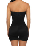 Fajas Wholesale Black Lace Hemline Queen Size Butt Lifter Hooks Flatten Tummy