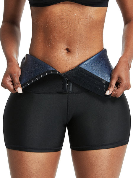 Fajas Wholesale High Waist Shaping Smooth Neoprene Sweat Shorts