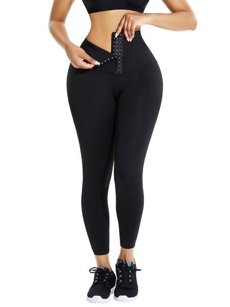 Fajas Wholesale Black High Waist Pant Shaper Full Length For