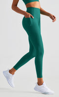 High Waist Yoga Pants for Women Soft Tummy Control Leggings with Pockets for Workout Running
