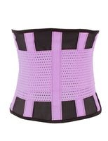Fajas Wholesale Purple Sweat Band Tummy Control Waist Body Shaper