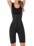 Fajas Wholesale Black Full Body Shapewear Crotch Hourglass Figure